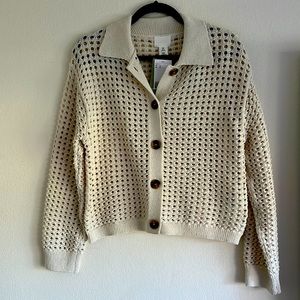 H&M knit cardigan Size Small NWT